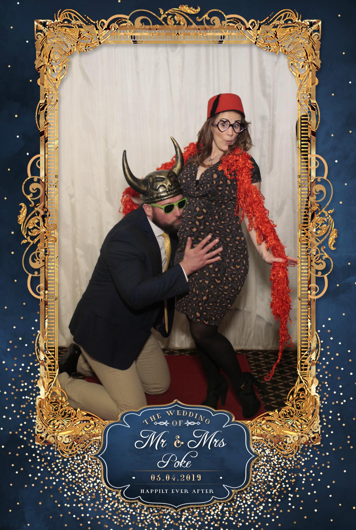 Mr & Mrs Poke | View more photos from the event at gallery.myphotoboothexperience.co.uk/u/MyPhotoBoothExperienceLtd/Mr-Mrs-Poke